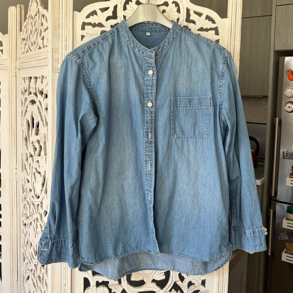 Muji chambray shirt